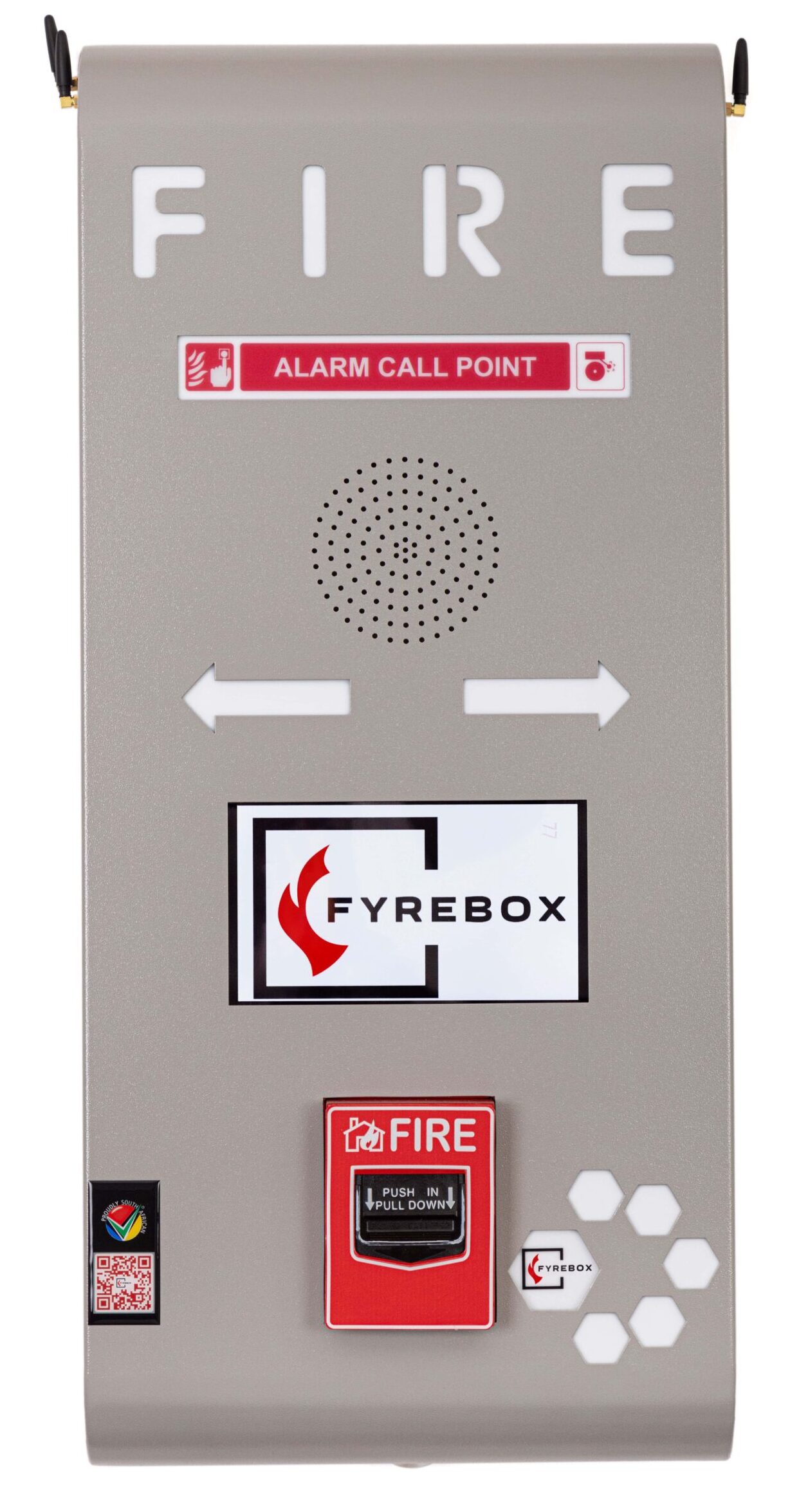 Fyrebox Front-Light Grey - Featured